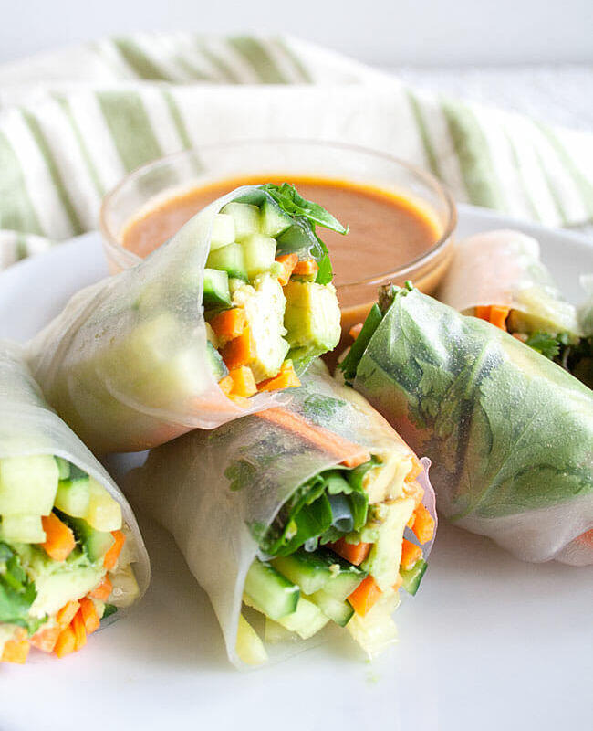 Tofu Spring Rolls
