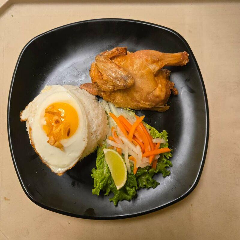 #14 Cornish Hen & Rice (Half)